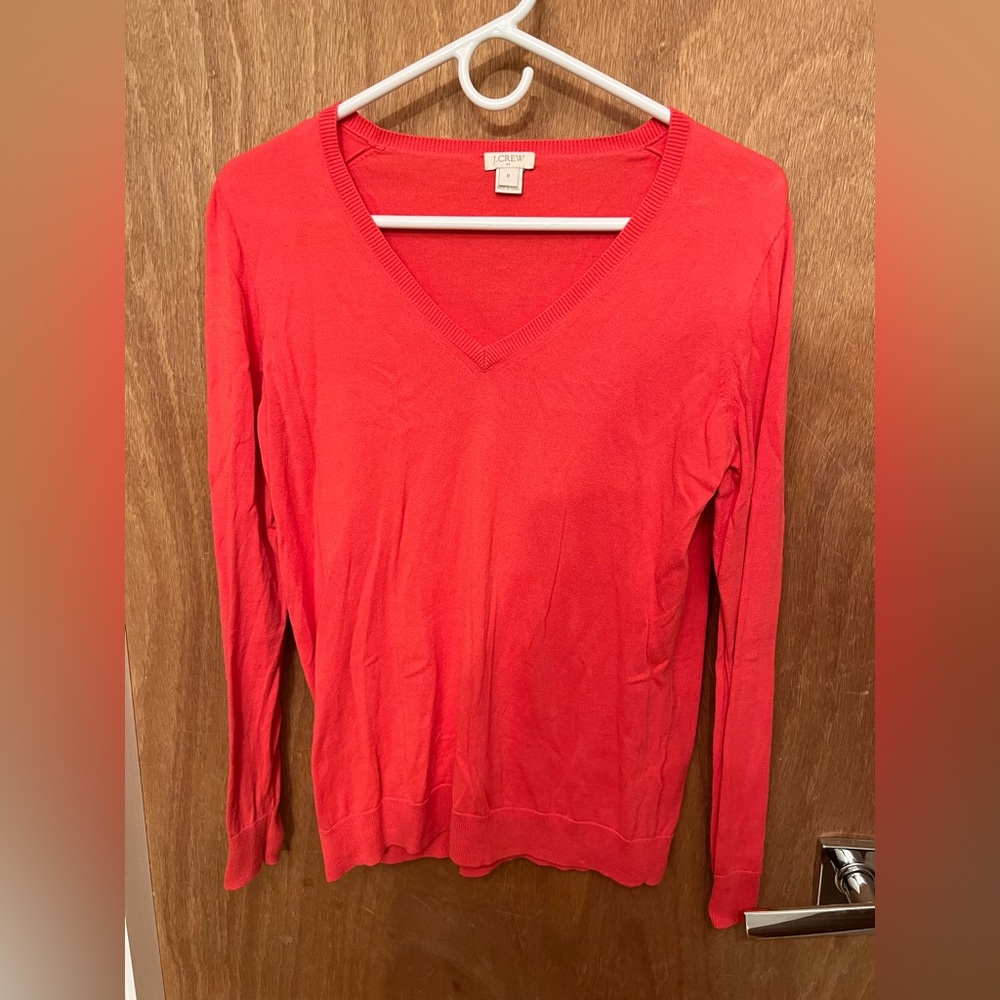 J crew v neck sweater